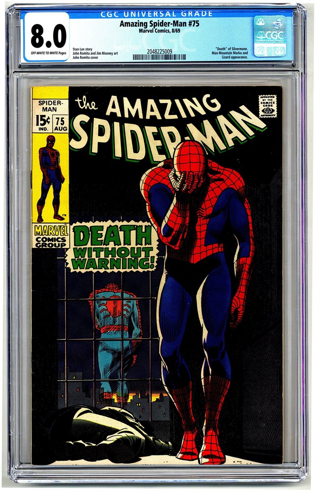 Favorite Covers: Amazing Spider-Man #75 by John Romita Sr 