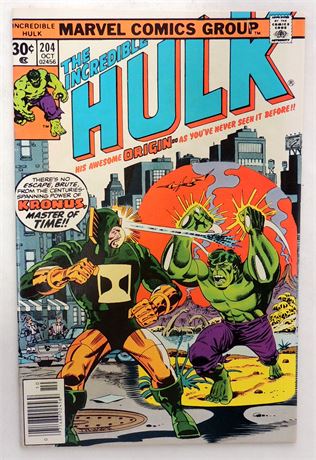 DIG Auction - Incredible Hulk #204 FN+ 1976